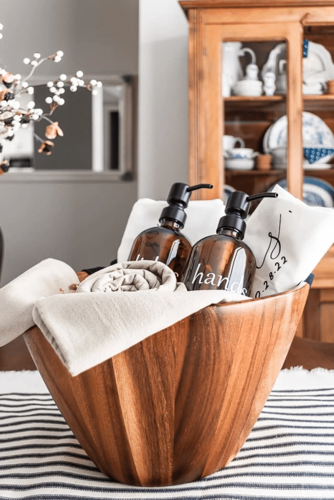 Winter Wedding Gift Basket